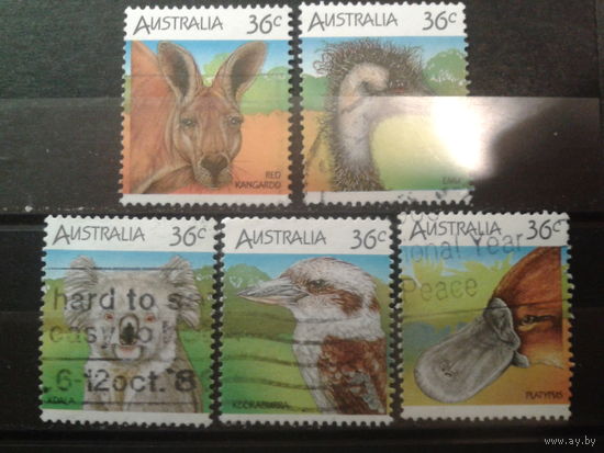 Австралия 1986 Фауна Полная серия