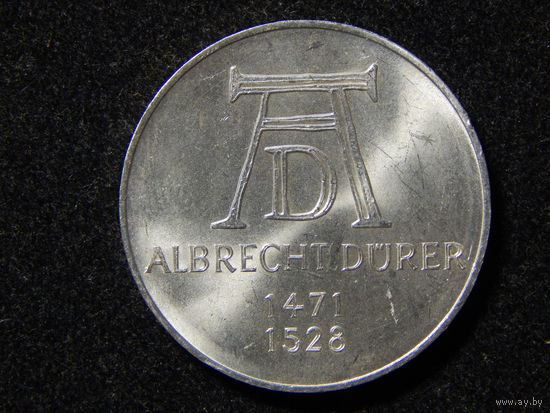 ФРГ 5 марок 1971г.Альбрехт Дюрер.AU