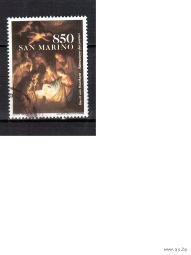 Сан-Марино-1993 (Мих.1557) , гаш., Живопись ,