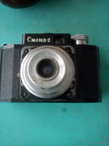Фотоаппарат Смена-2 в футляре