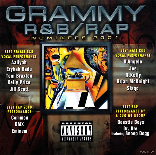 Grammy R&B/Rap Nominees 2001