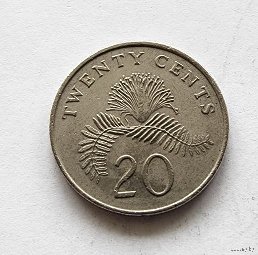 Сингапур 20 центов, 1997