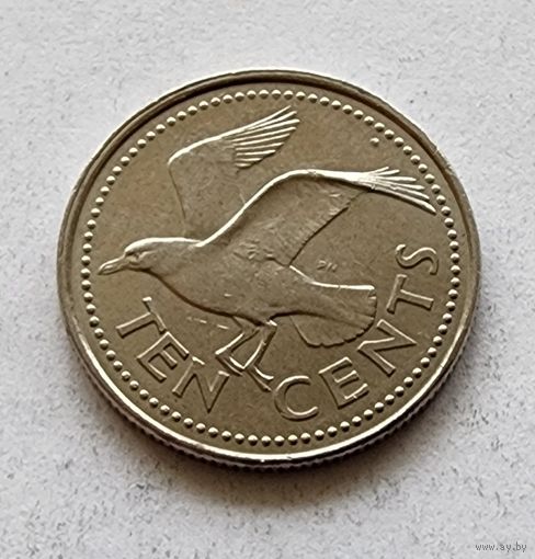 Барбадос 10 центов, 2004