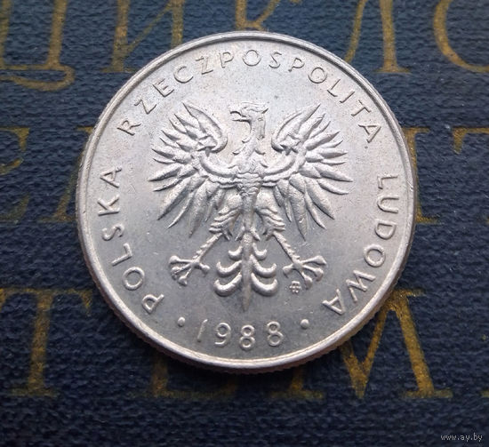 10 злотых 1988 Польша #19