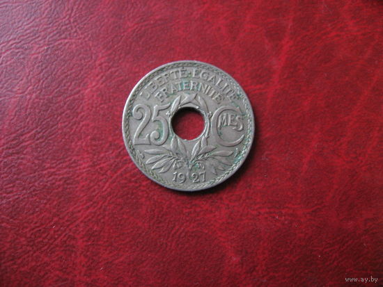 25 сантимов 1927 год Франция