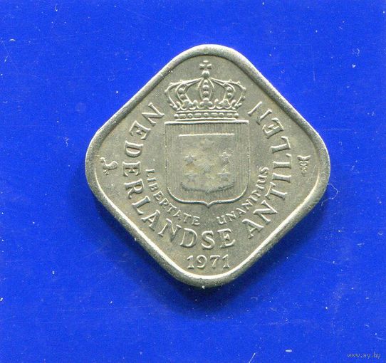 Антильские острова 5 центов 1971