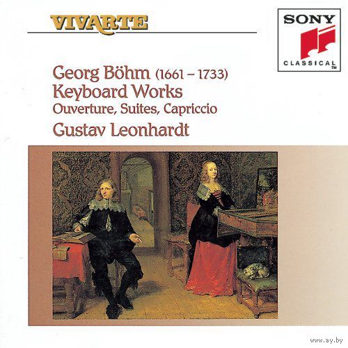 Bohm. Keyboard Works - Gustav Leonhardt (Audio CD - 1993)