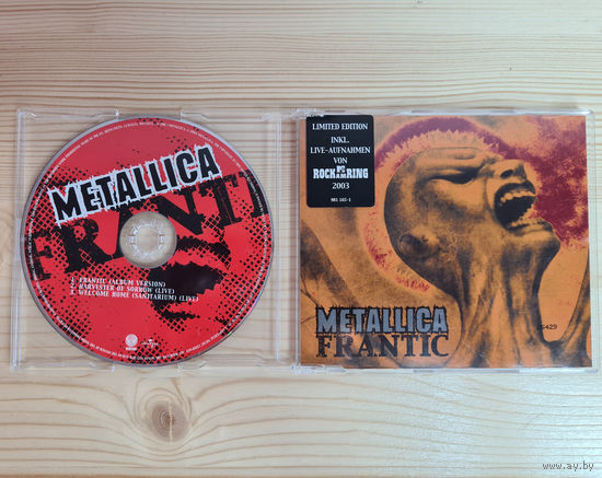 Metallica - Frantic (CD, Germany, 2003, лицензия) Limited Edition, Numbered 26429