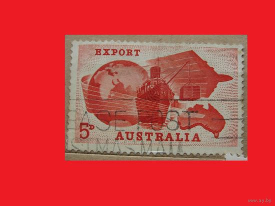 Марка Экспорт 1963 год Австралия