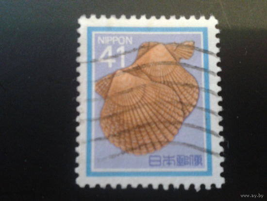 Япония 1989 морской гребешок