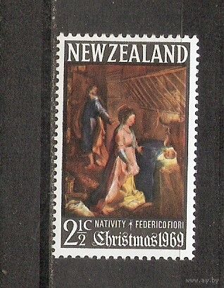 Новая Зеландия 1969 Рождество