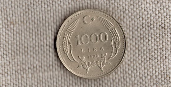 Турция 1000 лир 1990 /(JJ)