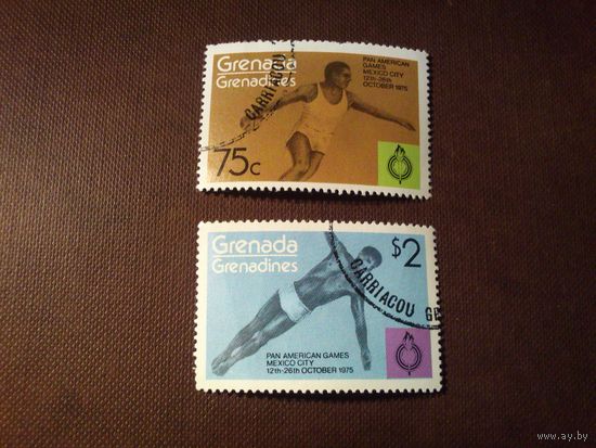 Гренада и Гренадины 1975 г.Панамериканские игры, Мехико.