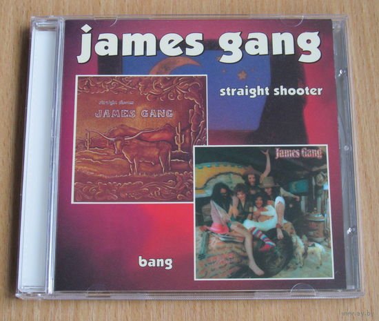 James Gang - Straight Shooter / Bang (1972/1973, 2 в 1 Audio CD)
