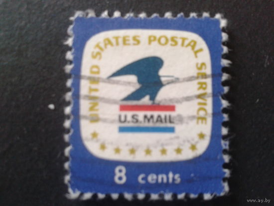США 1971 почтовая эмблема