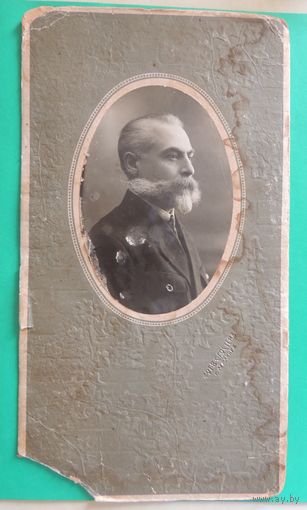 Фото "Чиновник РИ", фото 14*10 см, паспарту 28*15 см, г. Армавир, до 1917 г.
