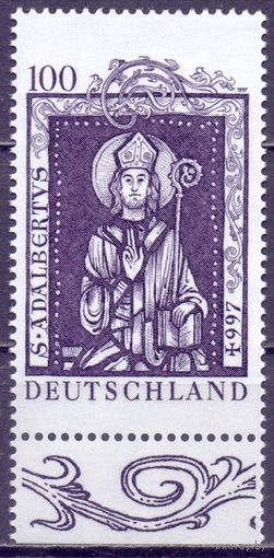 Германия 1997 1914 1,2e Святой Адальберт MNH совместно с Польшей