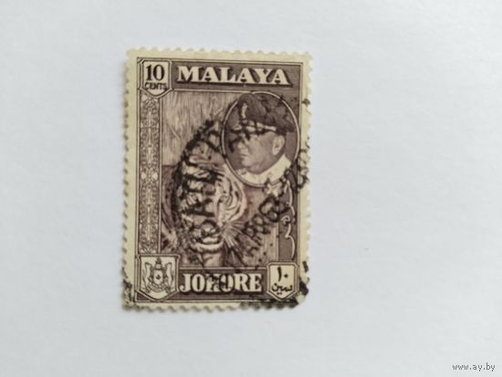 Малайзия (Джохор) 1960 тигр