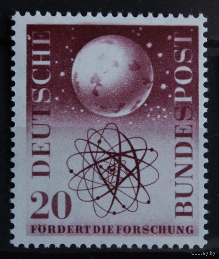 Наука, Германия, 1955 год, 1 марка