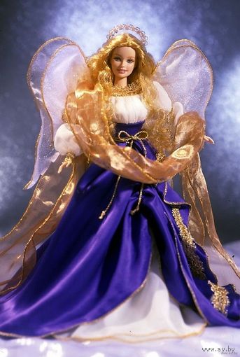 Кукла Барби/Barbie: "Рождественский Ангел - 2000 год" (Holiday Angel Barbie Collector Edition 2000), коллекционная, Mattel.