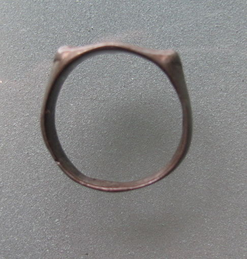 Старинный перстень"Рогачь".