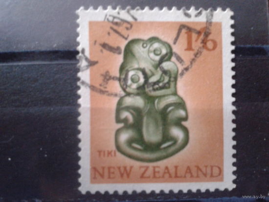 Новая Зеландия 1960 Идол 1,5 шиллинга