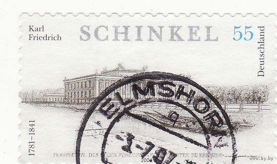225-летие со дня рождения Карла Фридриха Шинкеля (1781-1841) 2006 год