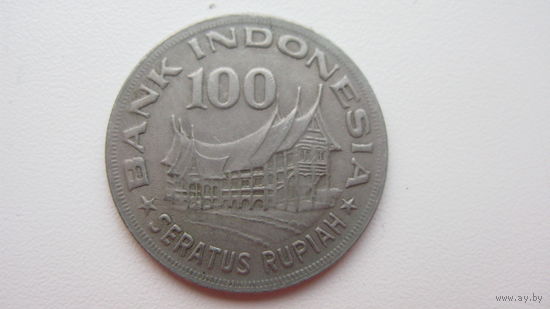 Индонезия 100 рупий  1978