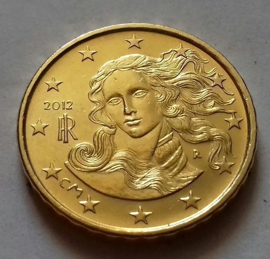 10 евроцентов, Италия 2012 г., AU