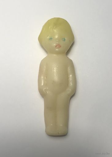 Детская игрушка пупс, пупсик 10 см рельефный, СССР