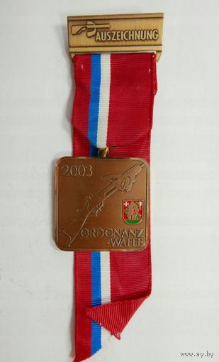 Швейцария, Памятная медаль 2003 год.