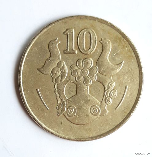 Кипр. 10 центов 1994 г.