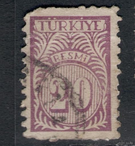 Турция 1959  Стандарт. Числа.