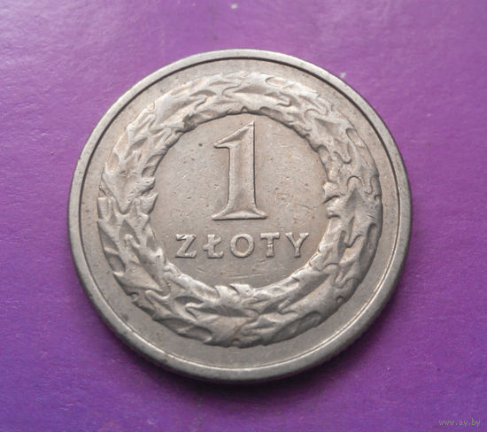 1 злотый 1995 Польша #03