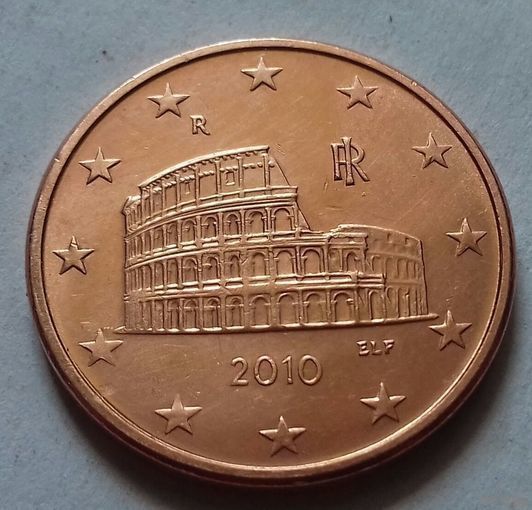 5 евроцентов, Италия 2010 г., AU