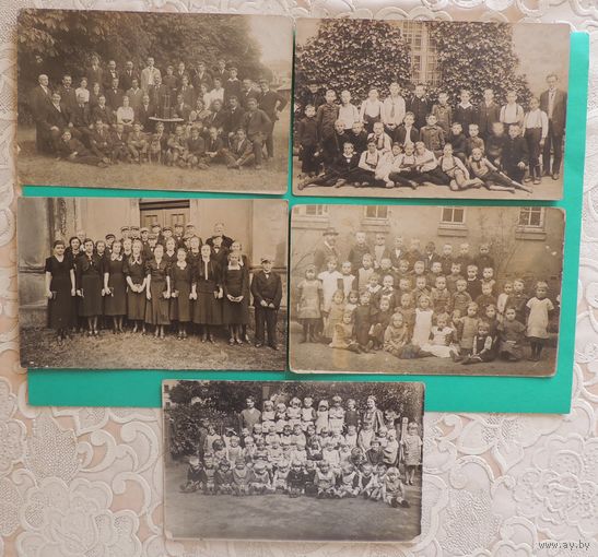 Фото "Гимназисты, школа, детский сад", 1920-е гг.