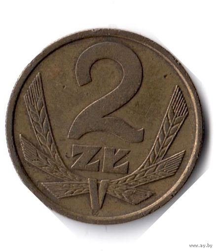 Польша. 2 злотых. 1976 г.