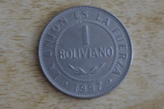 Боливия 1 боливиано 1997