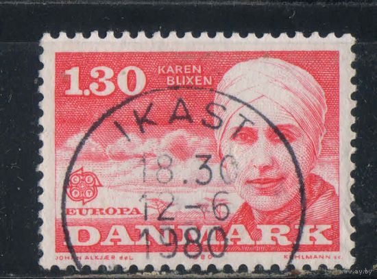 Дания 1980 Вып Европа Карен фон Бликсен-Файнке #699