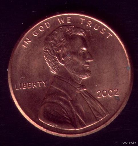 1 цент 2002 год США