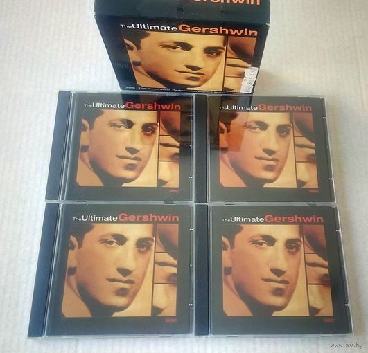 VARIOUS ARTISTS - The Ultimate Gershwin (1998 ENGLAND 4CD БОКС)