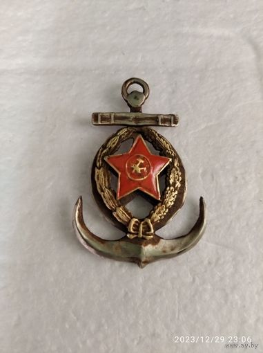 Знак ранних советов - красного военмора 1918-1922 гг