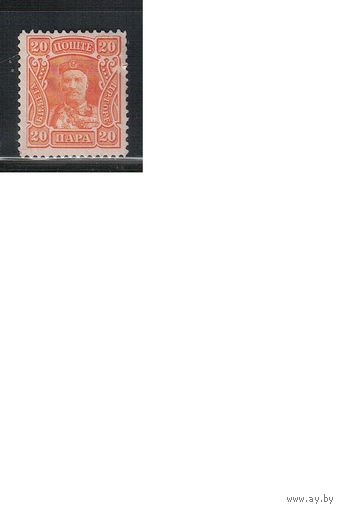 Черногория(Княжество)-1907,(Мих.66) * , Стандарт, , Князь Никола I,(3)