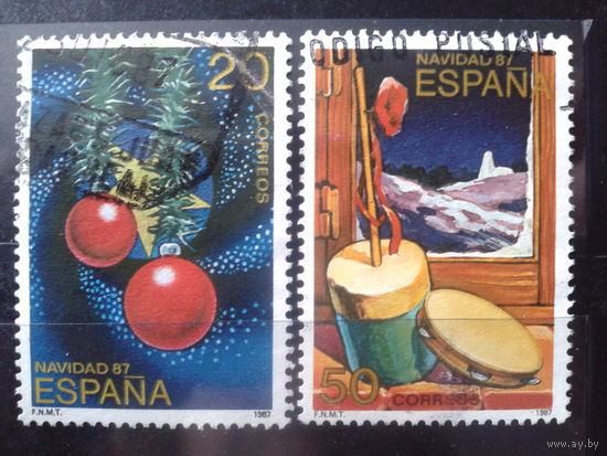 Испания 1987 Рождество Полная серия