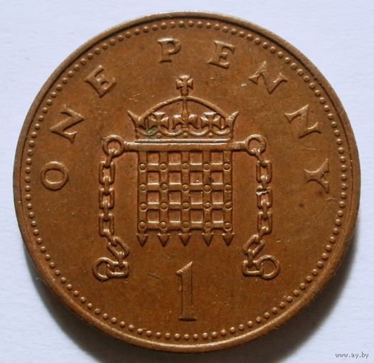1 пенни 1993 Великобритания
