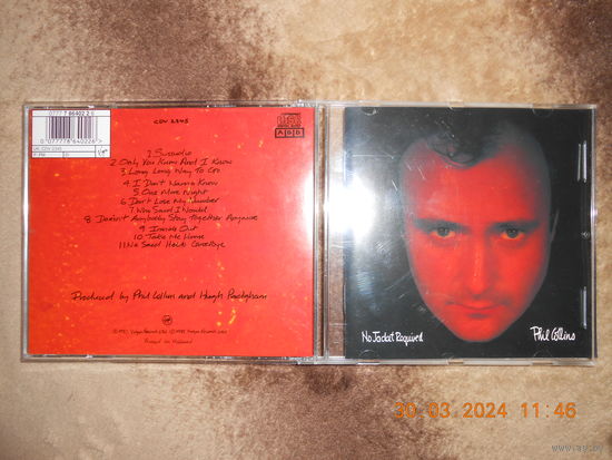 Phil Collins – No Jacket Required /CD