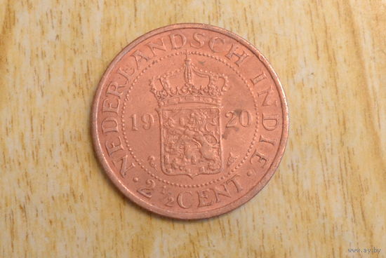 Голландская Индия 2 1/2 цента 1920