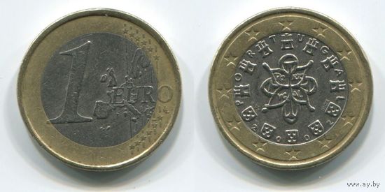 Португалия. 1 евро (2002)