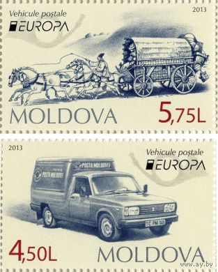 EUROPA. Почтовый транспорт  Автомобиль Молдавия ( Молдова) 2013**