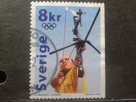 Швеция 2000 Олимпиада в Сиднее, стрельба из лука Михель-1,8 евро гаш
